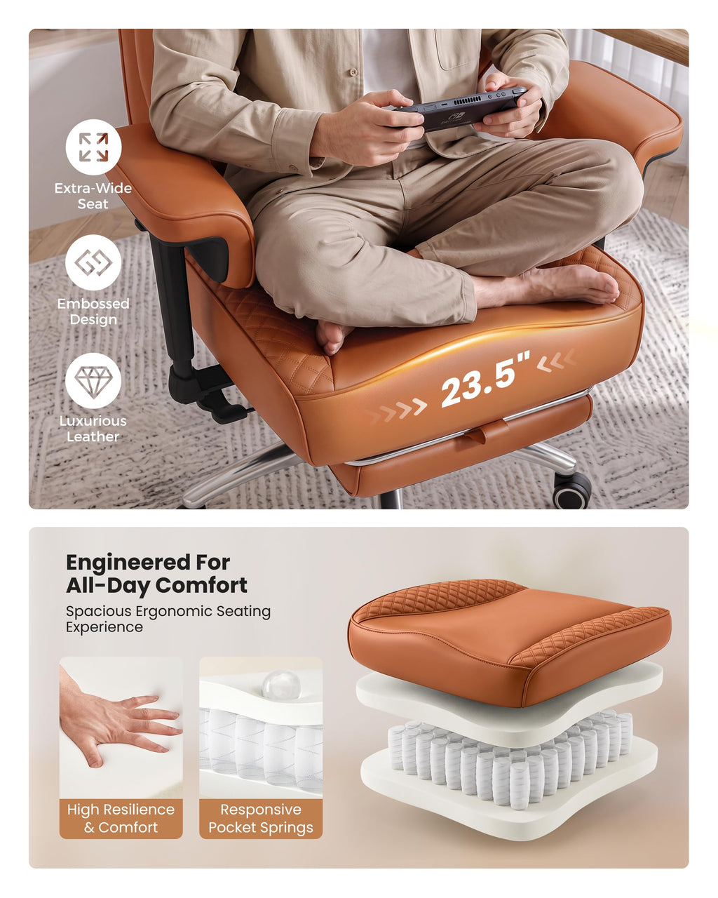 Big and Tall Ergonomic Office Chair I320499