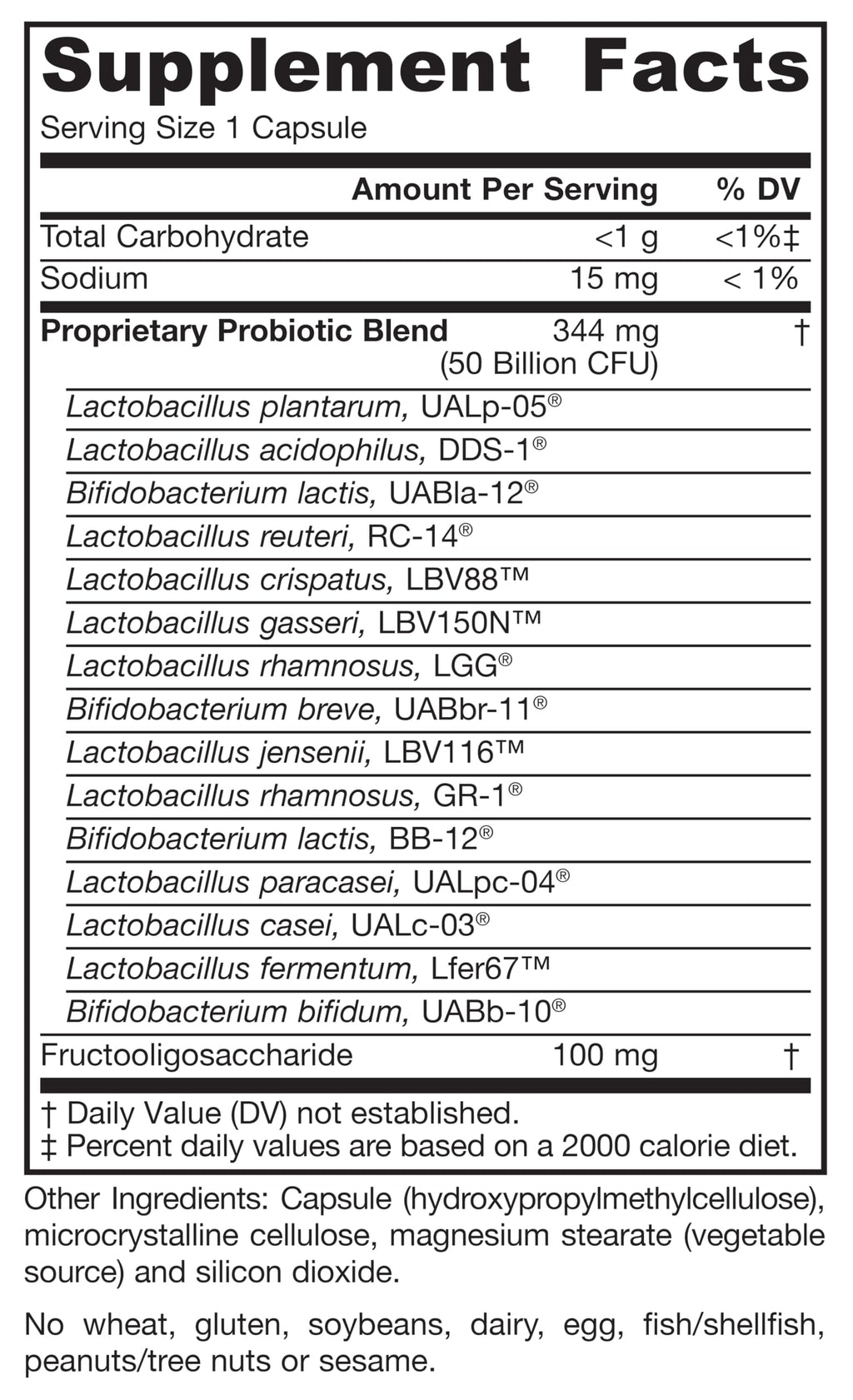 30 Capsules Probiotic N114838