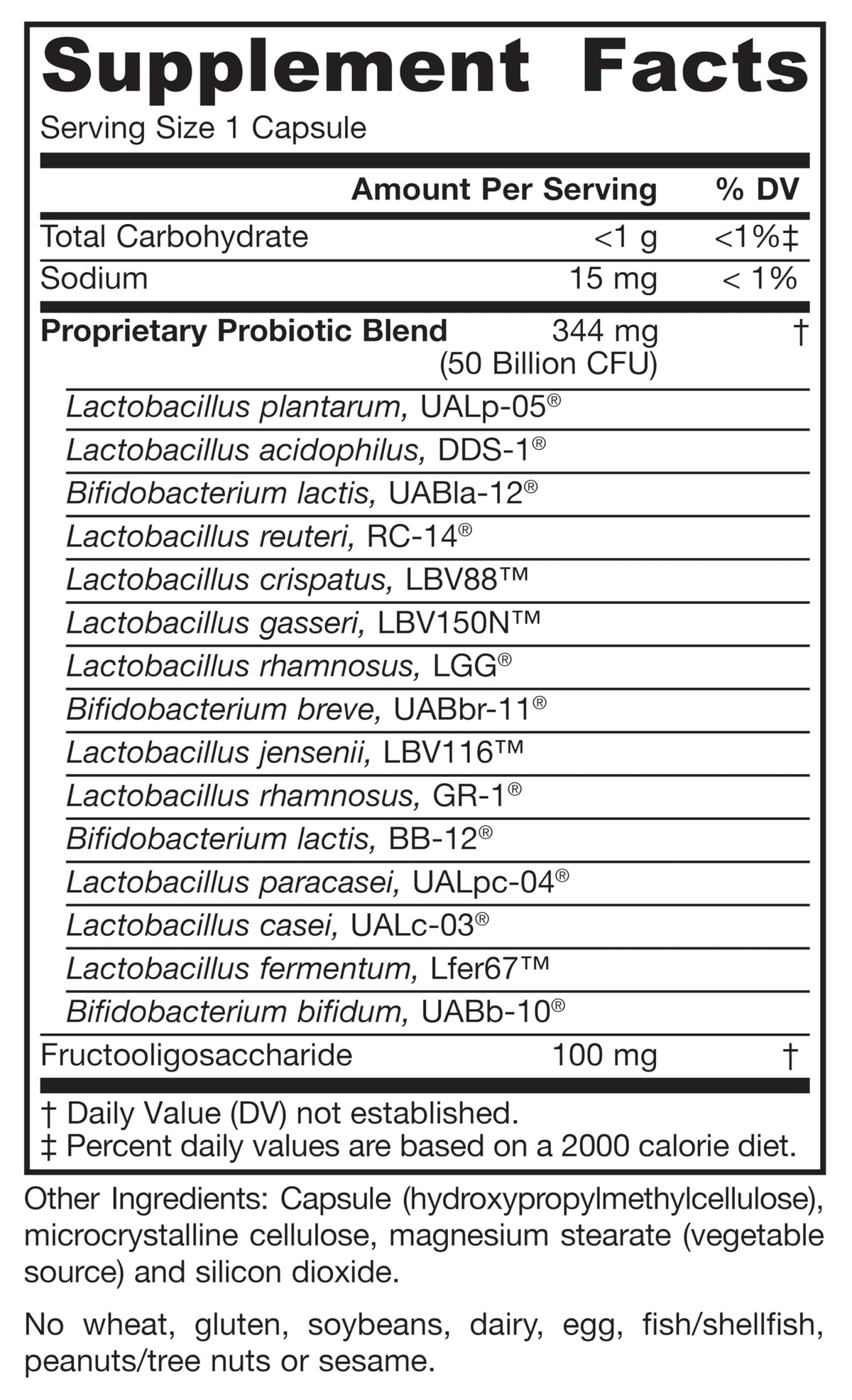 30 Capsules Probiotic N114838