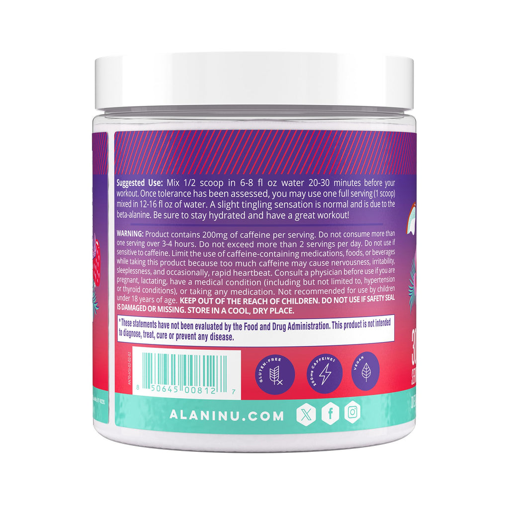 Sugar Free Pre Workout Powder 30 Servings U7157