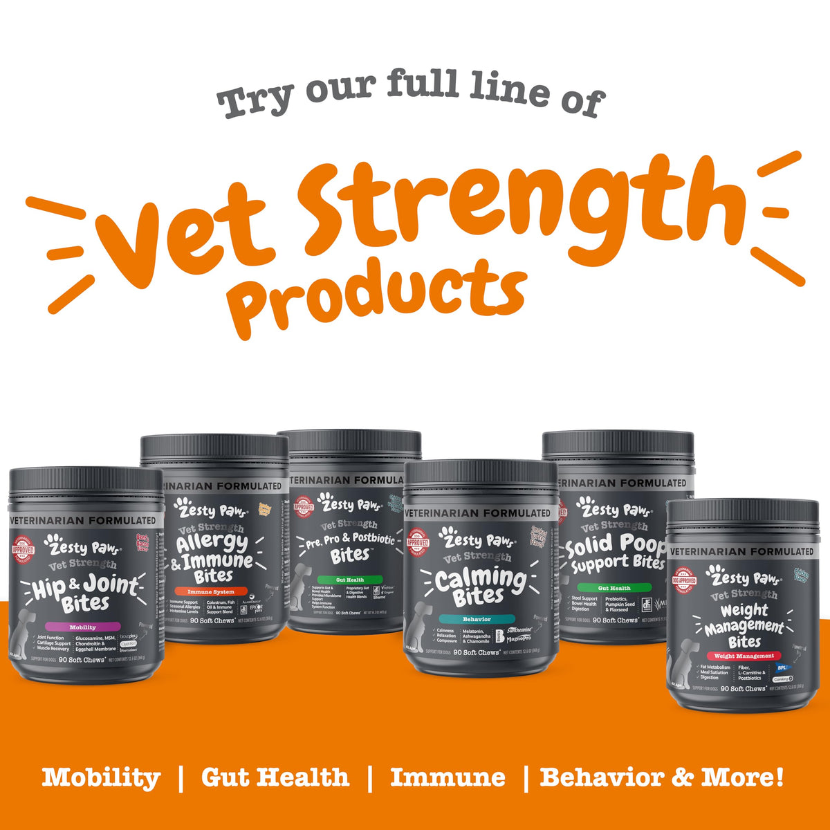 90 Count Dog Weight Management Supplement C64093