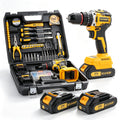 3/8" Brushless Compact Drill Tool Set with Drill Bit and Sockets J5079