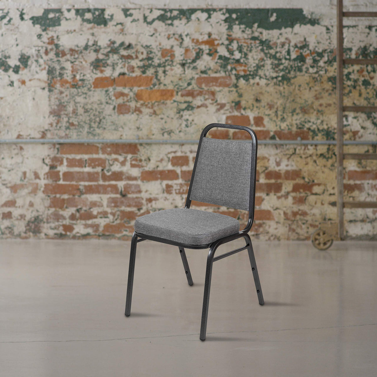 Gray Fabric Stacking Banquet Chair M668682