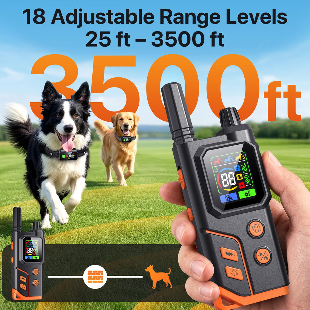 Wireless Dog Collar Fence System & Training Collar X810
