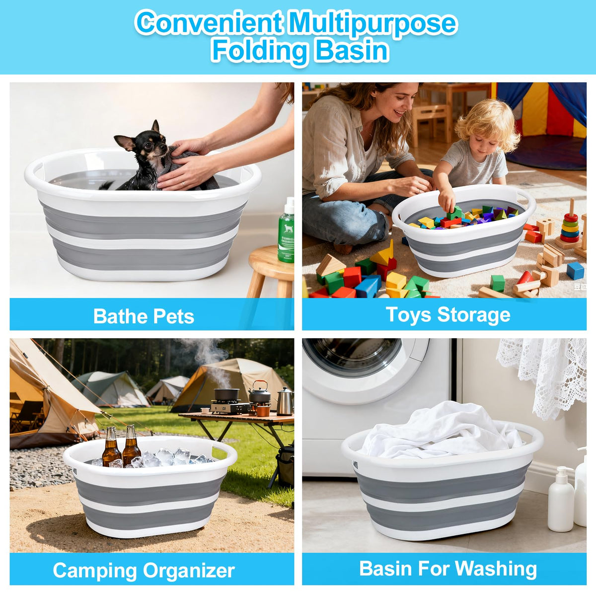 Collapsible Dog Bathtub P7230