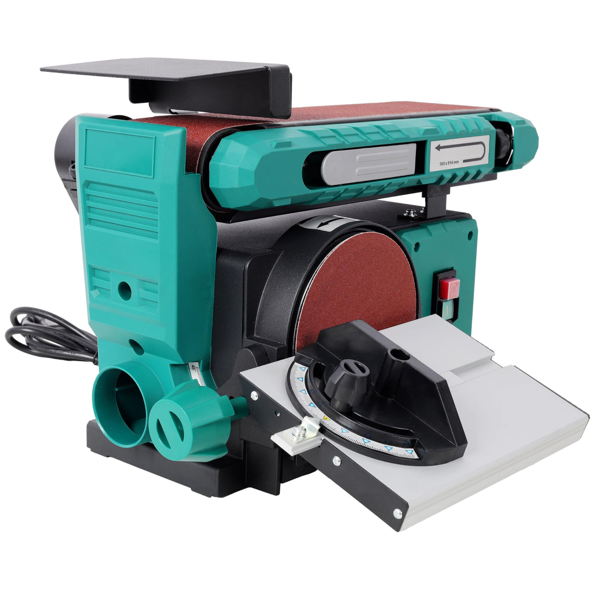 2-in-1 Belt & Disc Sander 4x36" Belt 6" Disc 0-90° Adjustable Tilt 120V H57661