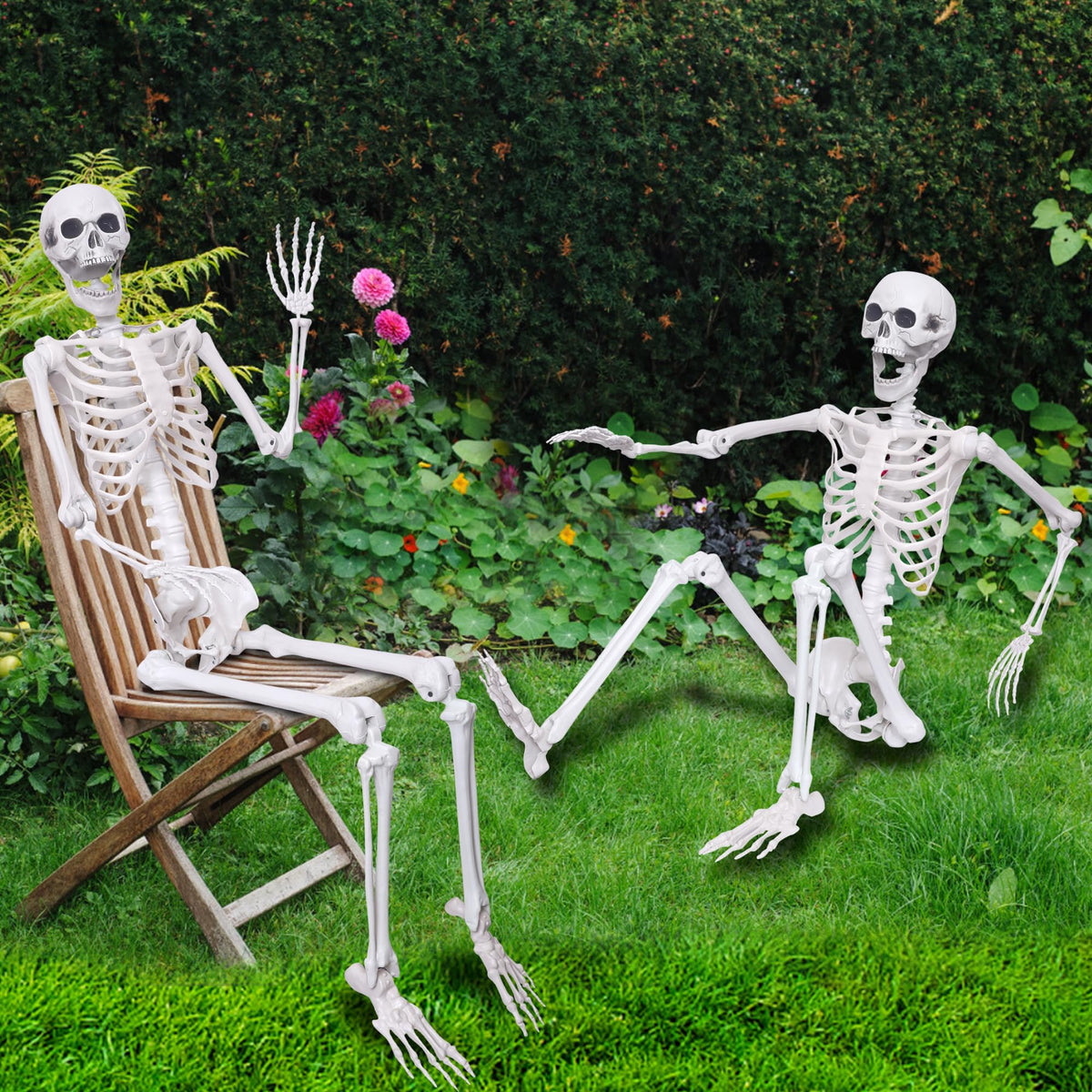 5.4ft Posable Full Body Skeleton W76476