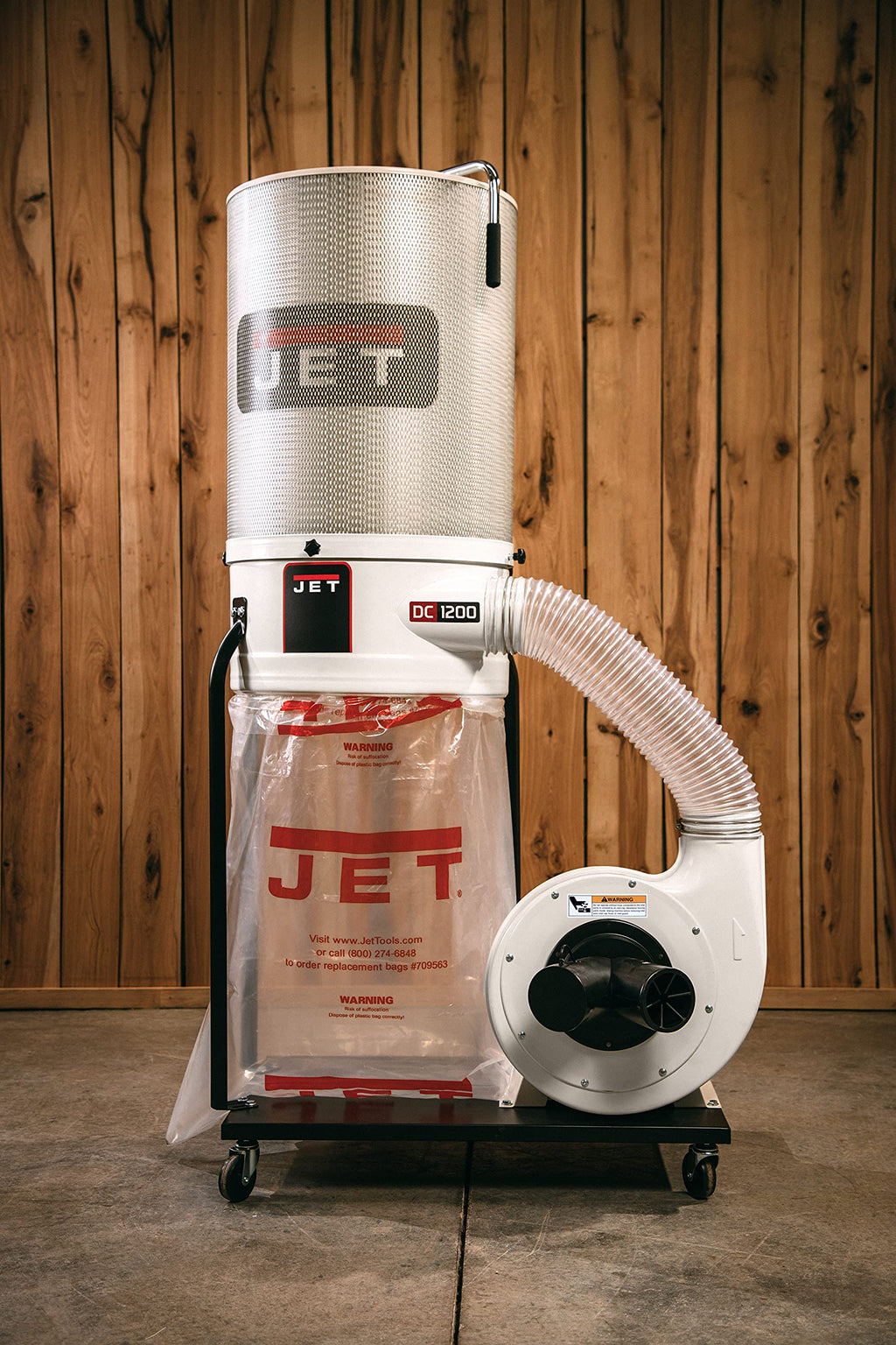2 HP 230V Dust Collector with 2-Micron Canister Filter C730363