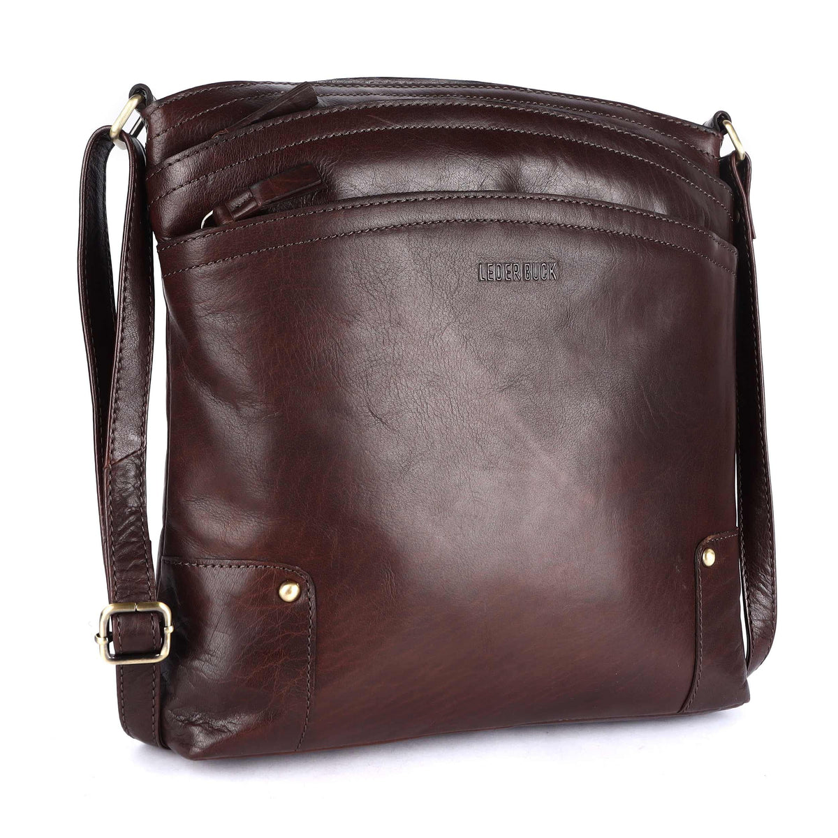 Large Soft Real Leather Womens Crossbody Handbags and Purses I733783