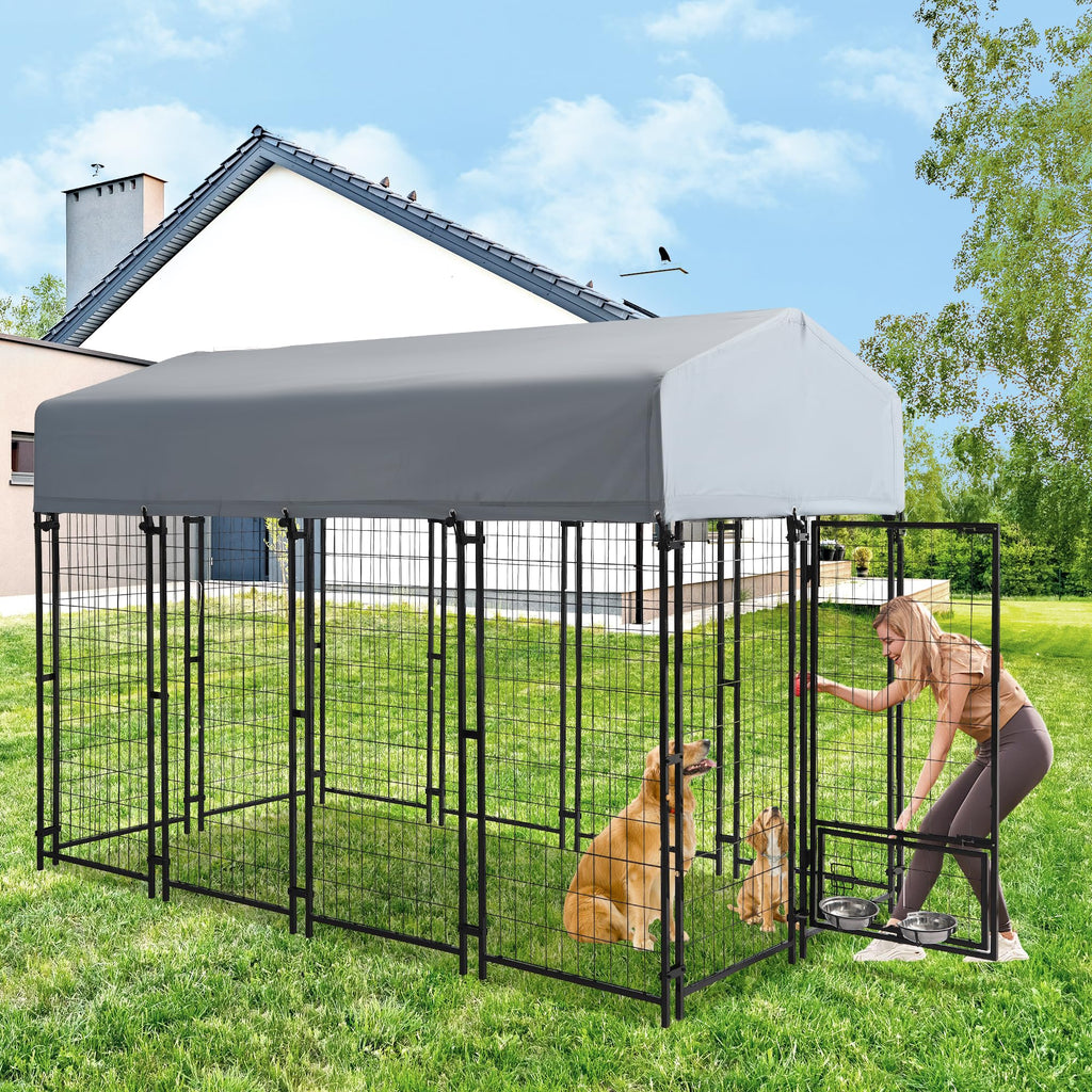 8x4x6 FT Dog Kennel H706