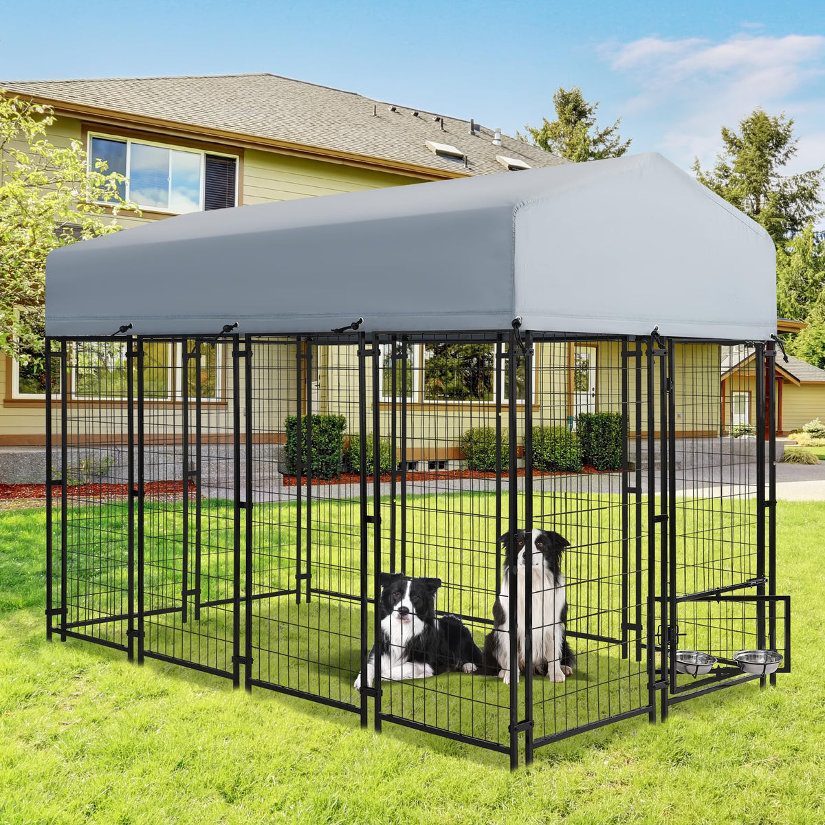 8x4x6 FT Dog Kennel H706
