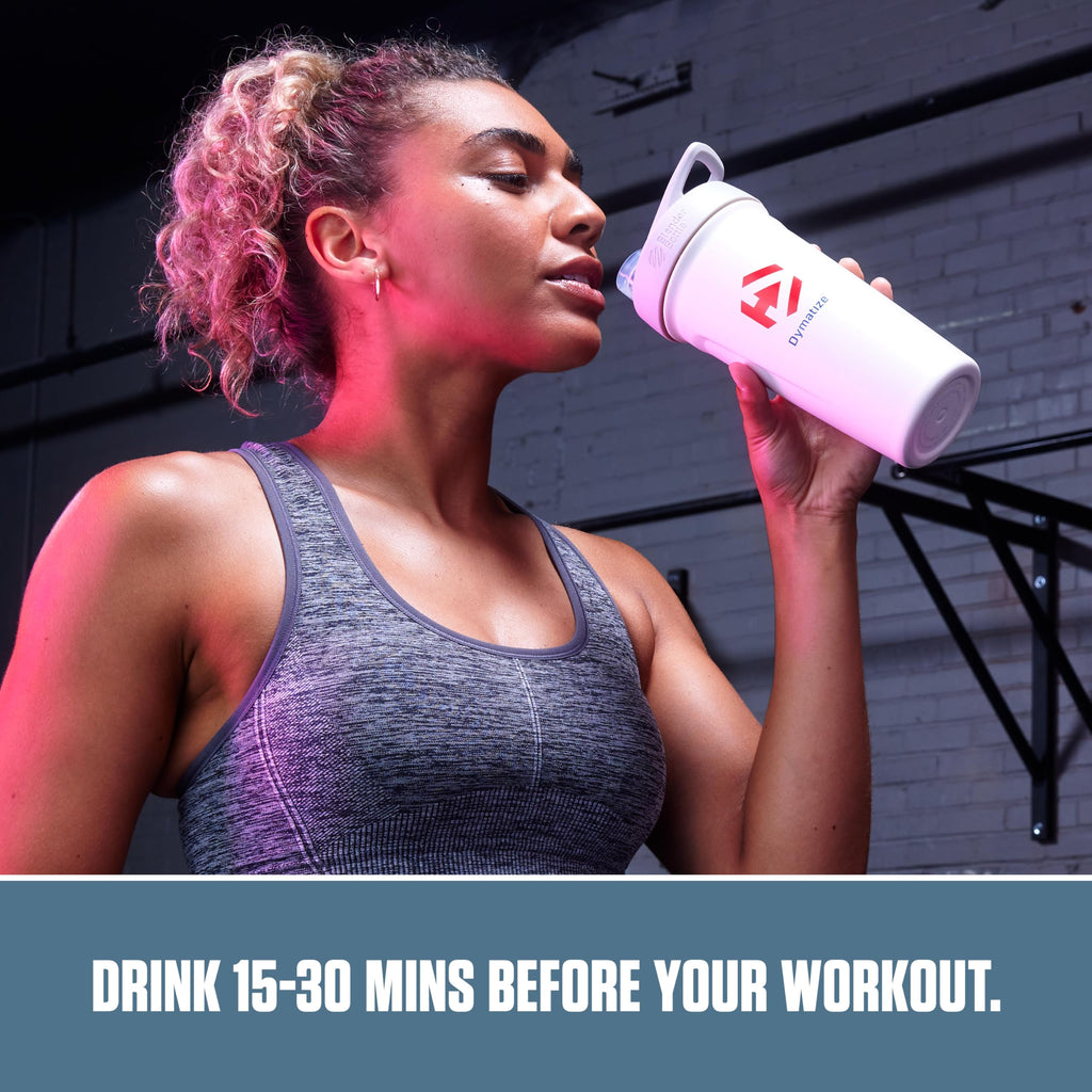 Pre Workout Powder Strawberry Lemonade 150mg Caffeine 5g BCAAs 30 Servings M73283