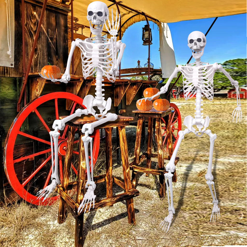 5.4ft Posable Full Body Skeleton W76476