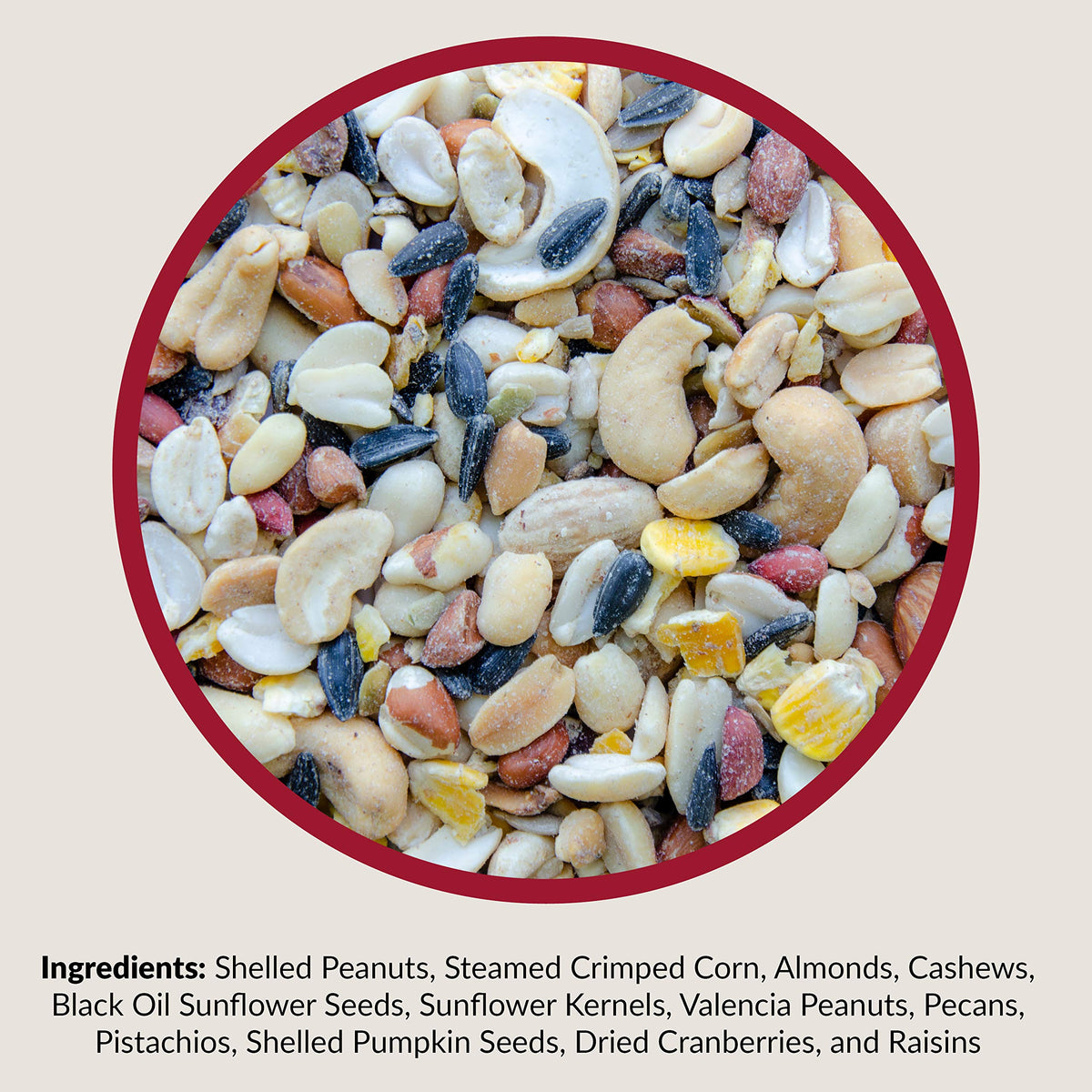 Fruit and Nut Wild Bird Seed Mix 20 lbs L7899