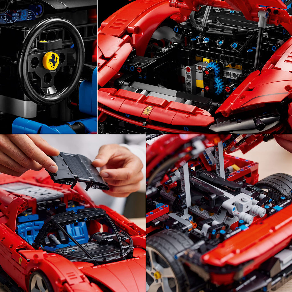 1:8 Scale Race Car Model Building Kit S3697
