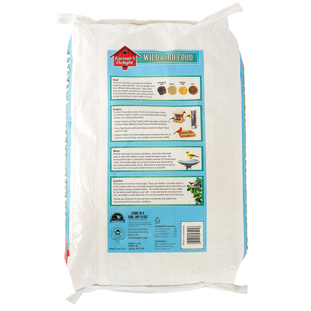 20-Pound Wild Bird Food and 10-Pound Cracked Corn D330768