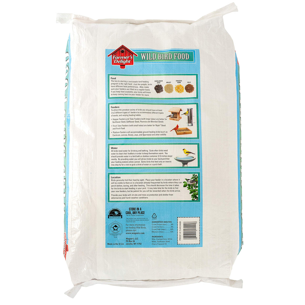 20-Pound Wild Bird Food and 10-Pound Cracked Corn D330768