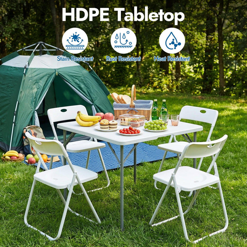 34Inch Square Folding Card Table X9028
