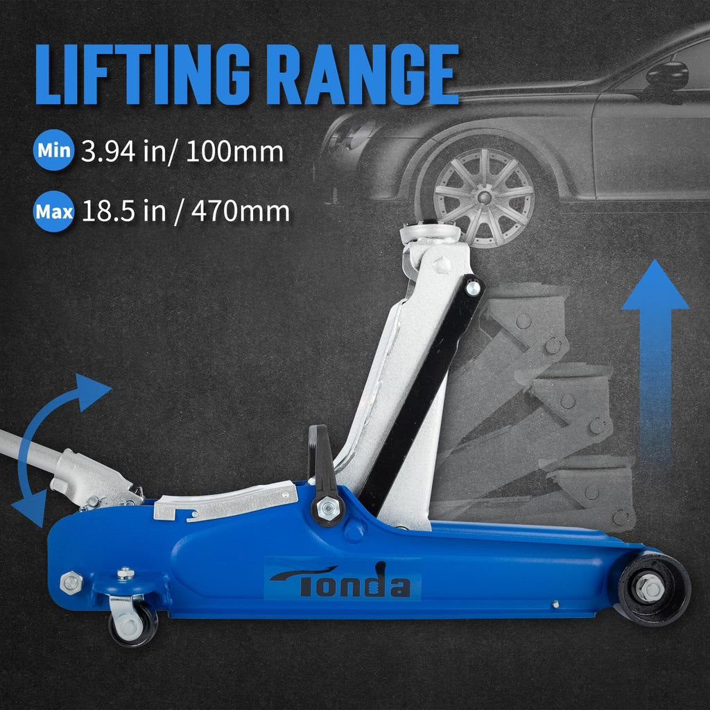 2.5 Ton Low Profile Hydraulic Floor Jack C7560