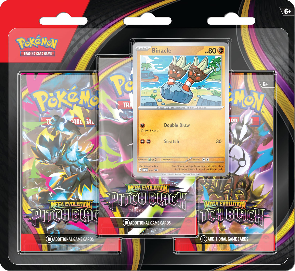 Pokemon TCG 3 Booster Pack Blister H936013